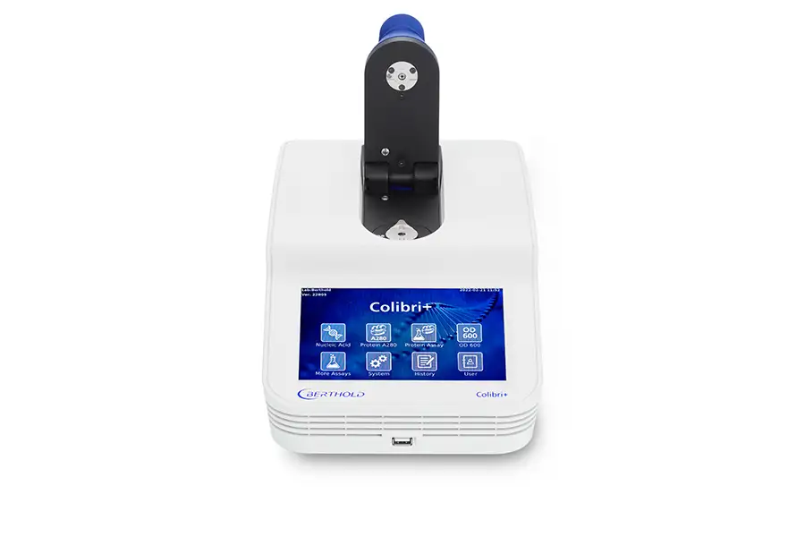 Spectrophotomètre microvolumes ultra-rapide et autonome